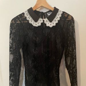 Killstar Lace Collar top 🥀